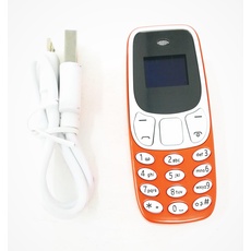 LEOFLA Mini-Bluetooth-Telefon mit Dual-SIM im Taschenformat mit MicroSD Anrufe GSM SMS MP3