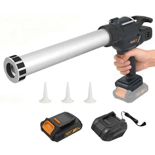 MAXXT Kabellose Wurstspritze - 2,0AH Akku inklusive, Anti-Tropf-Design, für 300-600ml Wurstpackungen