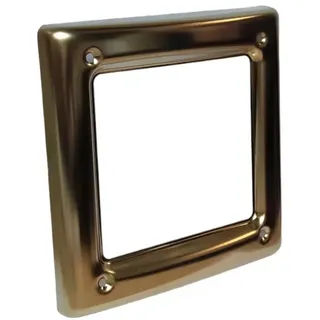 Urmet 1155 84 Rahmen PVD Farbe Messing für Rahmen 1 Form K-Stahl