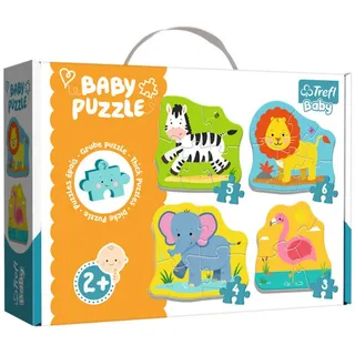 Trefl Trefl: Baby-Formpuzzle Safari-Tiere