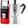 Moka Express 6 Tassen Silber