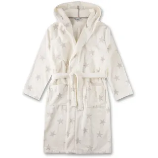 Sanetta Mädchen 245680 Bademantel, White Pebble, 140 EU