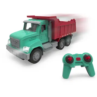 Driven – Ferngesteuerter LKW Kipplaster – Mini RC Auto Micro LKWs – Spielzeug mit Lichtern & Geräuschen – Realistische bewegliche Teile – Kinder ab 3 Jahren – RC Muldenkipper