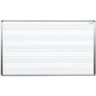 ALLboards Whiteboard 5-zeilig 120,0 x 90,0 cm weiß lackierter Stahl