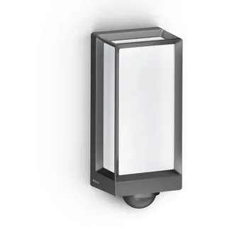 Steinel Außenleuchte Aluminium 10,5 x 13,1 x 30,6 cm mit Bewegungsmelder grau