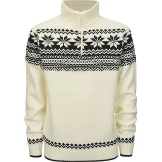 Brandit Textil Brandit Troyer Norweger Strickpullover weiß, Größe: 4XL