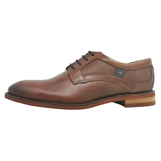 Mustang  Herrenschuhe Businessschuhe eleganter Schnürer Braun Freizeit - Braun