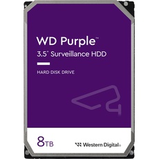 Bild von WD Purple 3.5" SATA 6Gb/s 256MB - Festplatte - 8 TB - - 8TB - Festplatten - WD85PURZ - SATA-600 -