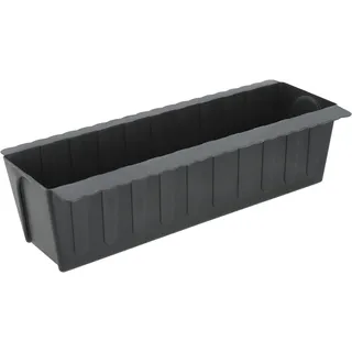 MC-Trend Paletten Blumenkästen - Pflanzkasten für Europalette - Balkonkasten Blumentopf aus Kunststoff Design Welle (6 Stück)