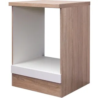 Flex-Well Herdumbauschrank Valero 60 x 86 x 60 cm Weiß