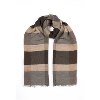 MONTI Modeschal im Karo-Design, braun