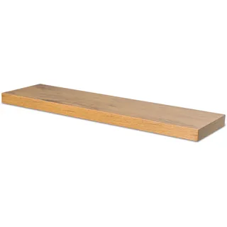 levandeo Wandboard Bobby 80cm Wildeiche Eiche Wandregal Regal Board Bücherbord