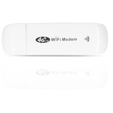 ciciglow 4G LTE USB Netzwerkadapter WLAN Hotspot Router Modem Stick, Netzwerkadapter Teilen Sich bis zu 10 WLAN Nutzer kompatibel mit Windows Android IOS