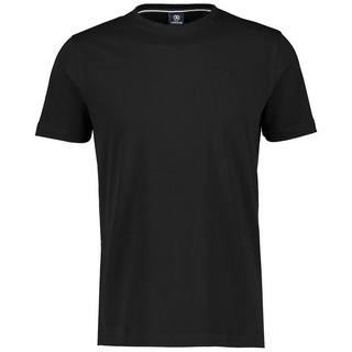 Lerros T-Shirt im Basic-Look, schwarz