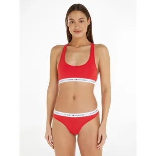 Tommy Hilfiger Damen String Tanga, Rot (Primary Red), S