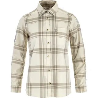Fjällräven Övik Lite Flannel Bluse Chalk White/Fossil M