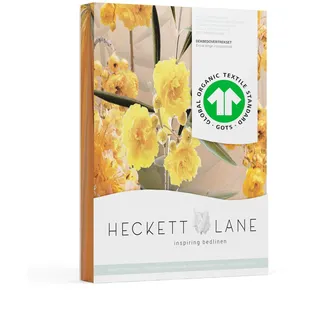 Heckett Lane Bettbezug, Empire Orange, 140 x 220 cm