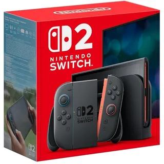 Nintendo Switch 2 256 GB Schwarz + 2x Joy-Con Controller