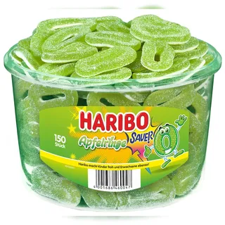 HARIBO Saure Apfelringe 150 Stück