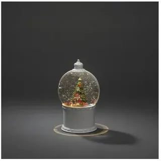 LED Laterne Konstsmide Weihnachtsdorf H 21 cm Lichtfarbe warmweiß batteriebetrie