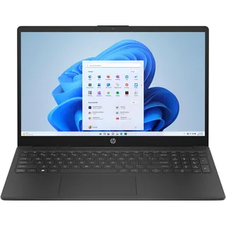 HP 15 15,6" Intel Celeron N100 4 GB RAM 128 GB SSD Intel UHD Graphics Windows 11 Home Jet Black