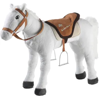 HEUNEC "Sabrina stehend, Größe ca. 90 cm", mit Sound, weiß,