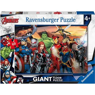 Ravensburger - Puzzle Giant collection Avengers 60 pieces - 40-99 dielov