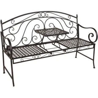 Garden Pleasure Saket 146 x 53 x 96 cm Schwarz