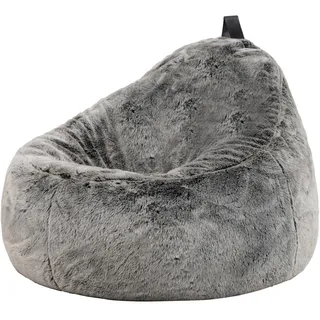I.C.O.N. Sitzsack Sessel Kokon aus Kunstfell