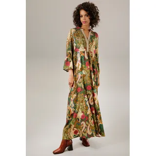 Aniston CASUAL Maxikleid, mit farbenfrohem Blumen- und Paisley-Druck,