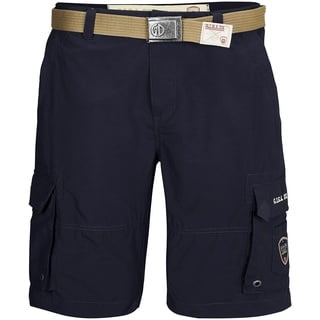 G.I.G.A. DX Herren Casual Bermudas mit Gürtel/Kurze Hose - GS 38 MN Navy, 56,