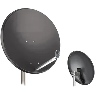 RED OPTICUM SAT-Antenne X80, Stahl, anthrazit, 80 cm