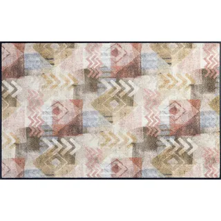 Wash+Dry Fußmatte, Timesign 75x120cm, innen und außen, waschbar