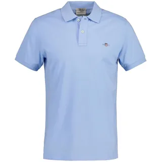GANT Slim Shield Pique Polo blau 3XL