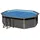Composite Pool Avantgarde Oval 804 x 386 x 124 cm inkl. Sandfilteranlage und Poolleiter