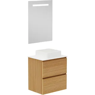 Baikal Dash, Holz Keramik Glas Melamin, 16 mm, einfarbig, 60 cm