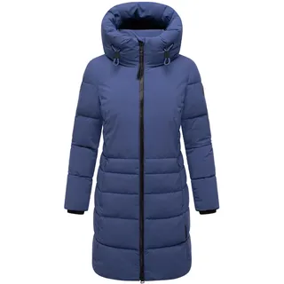 Steppmantel NAVAHOO "Steppmantel Mondnebel XIV", Damen, Gr. XL, lila (blau violet), Obermaterial: 100% Polyester PES.  Obermaterial: Futter: 100% Polyester PES. 100% Polyester PES., Mäntel Steppmantel