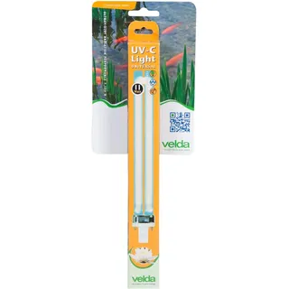 Velda UV-C PL-Ersatzlampe 11 Watt gegen Schwebealgen, für UV-C Teichfilter