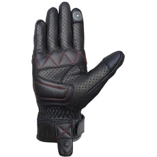 ON BOARD Handschuhe Vint Air, Unisex, 3XL, schwarzes Leder