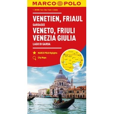 MARCO POLO Regionalkarte Italien 04 Venetien, Friaul, Gardasee 1:200.000