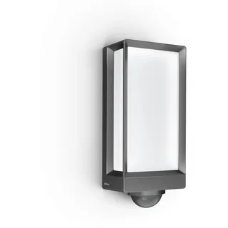 Steinel Außenleuchte Aluminium, Kunststoff 30,6 cm inkl. Bewegungsmelder, grau