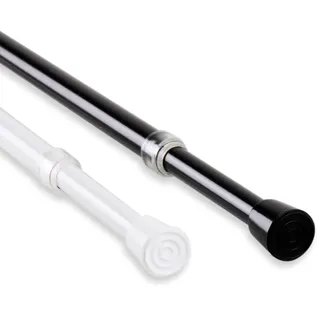 Rod Desyne Spring Tension Rod 7/40,6 cm rund Spring Tension Rod, weiß, 28-48"