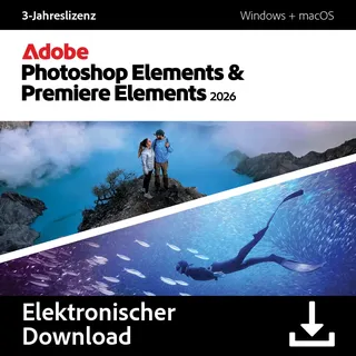 Adobe Photoshop & Premiere Elements 2026