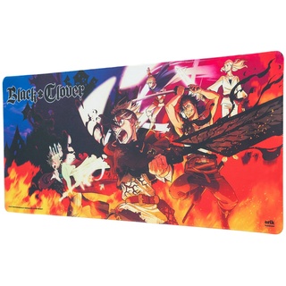 Grupo Erik Gaming Mauspad XXL Black Clover Manga Gaming Mousepad XXL rutschfest und Wasserabweisend Mauspad Groß - Mouse Pad XXL Gaming Schreibtischunterlage PC Zubehör Gaming