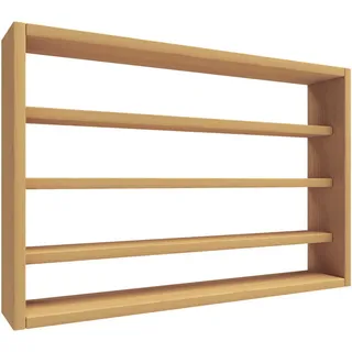 VCM Wandregal 40 x 20 x 80 cm Braun