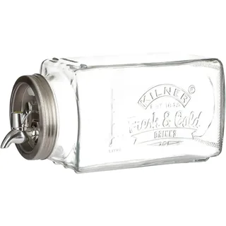 Kilner Getränksp.z.Kühlschrank 3 Liter, Glas, mit Zapfhahn