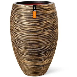 Capi Europe Elegant Deluxe Rib Ø 51 x 72 cm Gold/Schwarz