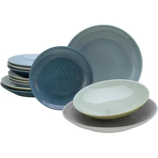 CreaTable Reactive Tafelservice 12-tlg. bunt