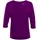 Damen Functional Light and Soft 3 4-arm Top Dt111ls Yoga-Shirt Dark-Plum L EU