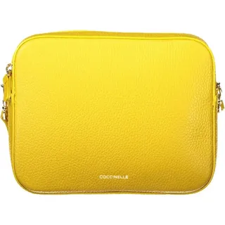 Stylische Damen Handtasche Gelb mit Abnehmbarer Schulterriemen - Gelb